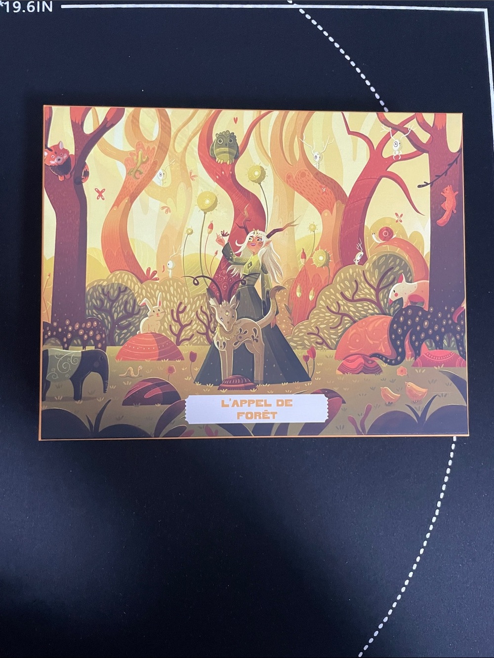 Les editions heol L'Appel de Forêt puzzle - Warm Autumn Illustration